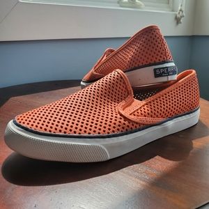 Sperry Seaside Pull-On Sneaker - Coral